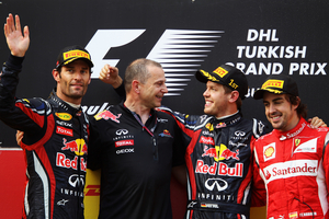 Red Bull one-two in Turkey with third win for Vettel