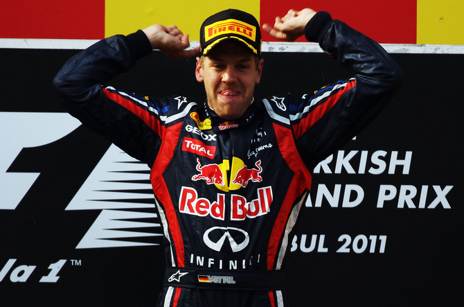 Red Bull one-two in Turkey with third win for Vettel