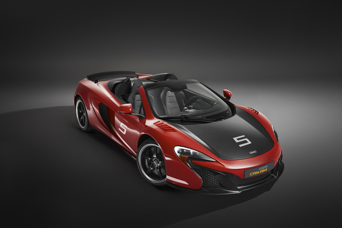 To create the Can-Am McLaren based it on the 650S Spider