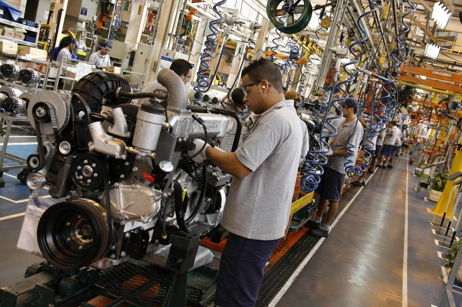 Mercedes already builds trucks in Brazil