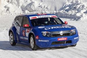 Dacia presents the ice-racing version of the Duster