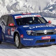 Dacia presents the ice-racing version of the Duster