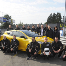 Renault Megane sets Nurburgring record