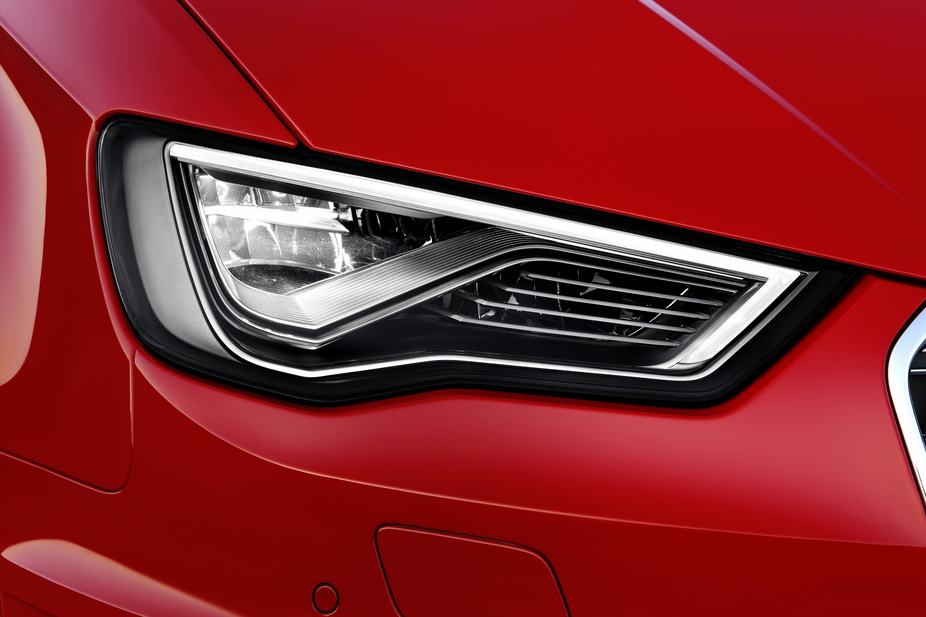 Audi introduced its LED lights in 2004