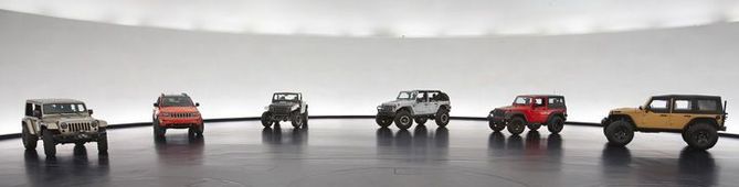 Jeep présente 6 concepts à Moab (Utah)