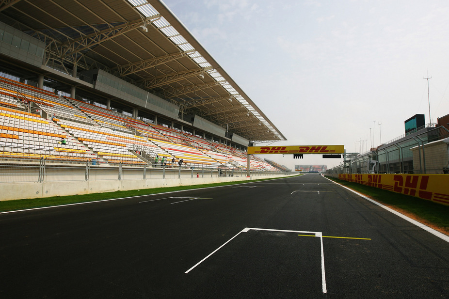 Hail for the Korean Grand Prix circuit