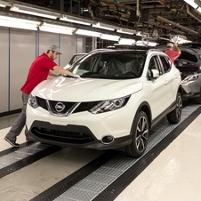 The Qashqai is being produced in Sunderland in 24-hour shifts