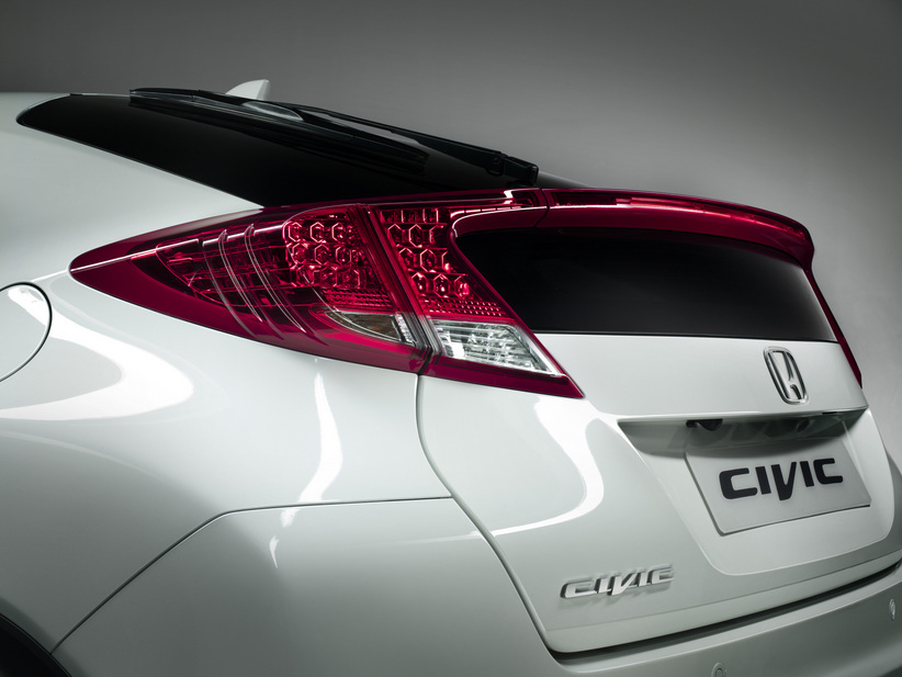 Honda teases the back of the new Civic