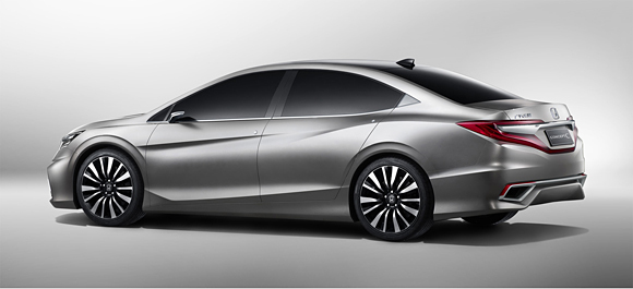 From the side, you can see the Accord DNA