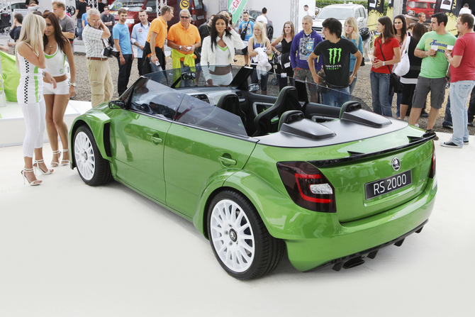 Skoda debuts concept roadster at Wörthersee