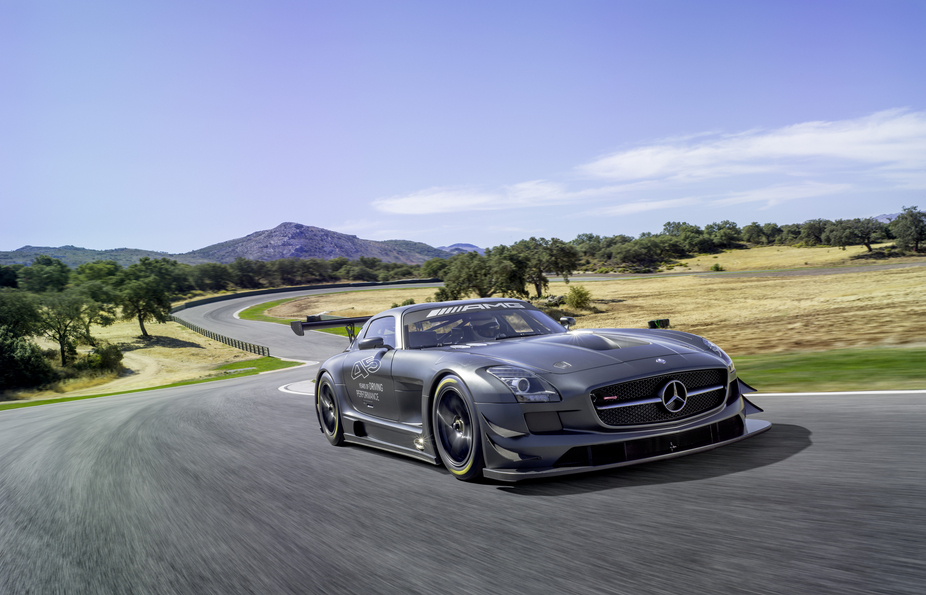 The car is based on the SLS AMG GT3