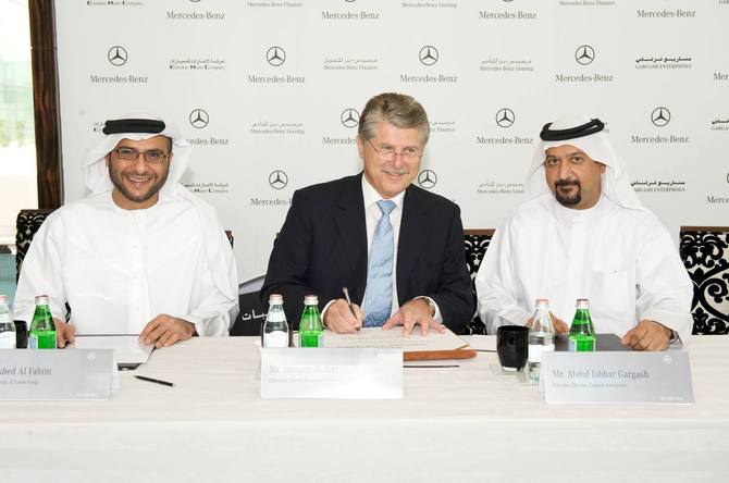 Daimler Financial Services launches business in the United Arab Emirates