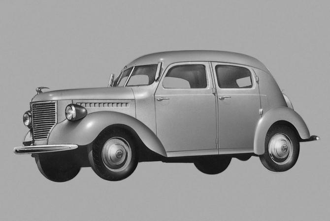 1940- Toyota Builds Model AE sedan