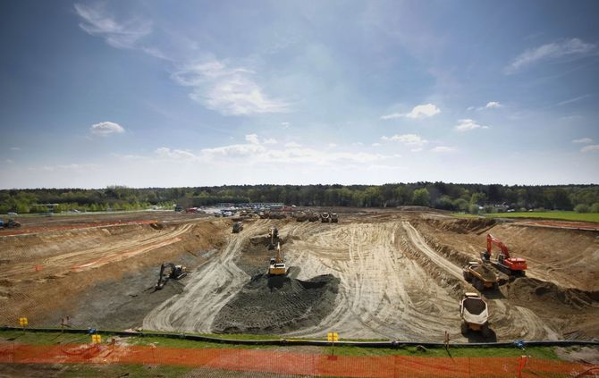 McLaren Production Centre construction ahead of schedule