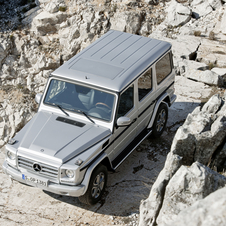 O Mercedes Classe G mantém as suas características de todo-o-terreno