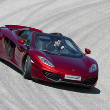 La nouvelle Mclaren 12C Spider sur circuit et en montagne