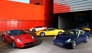 Red slips down the colour chart at Maranello