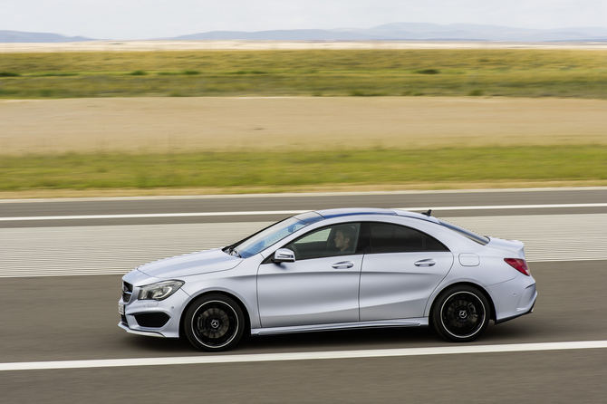 The front would be taken from the CLA-Class