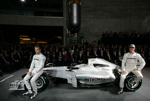 Team Mercedes GP Petronas presented in Stuttgart