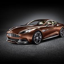 The new Vanquish was revealed late last year