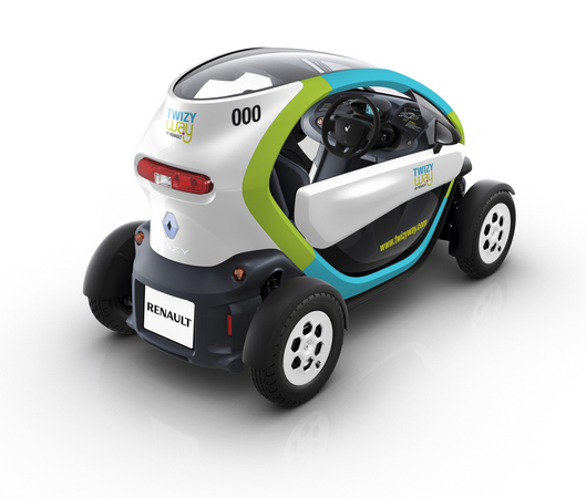 Renault refere que o desempenho do Twizy é semelhante ao de uma scooter de 125cv