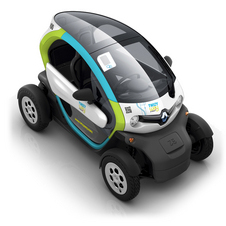 O Twizy tem uma autonomia de 100km