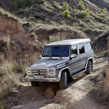 O Mercedes Classe G mantém as suas características de todo-o-terreno