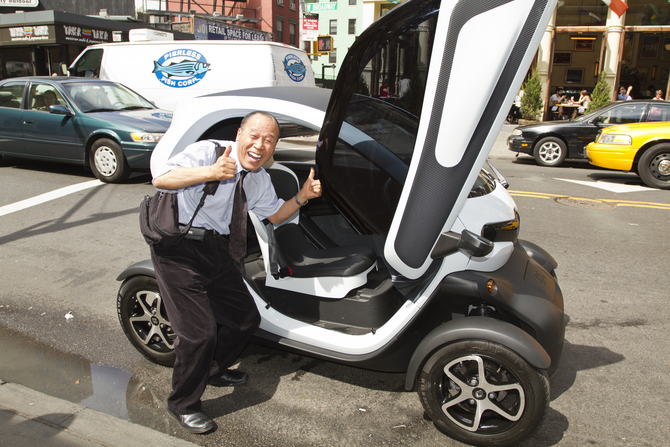 Twizy fait escale à New-York city !