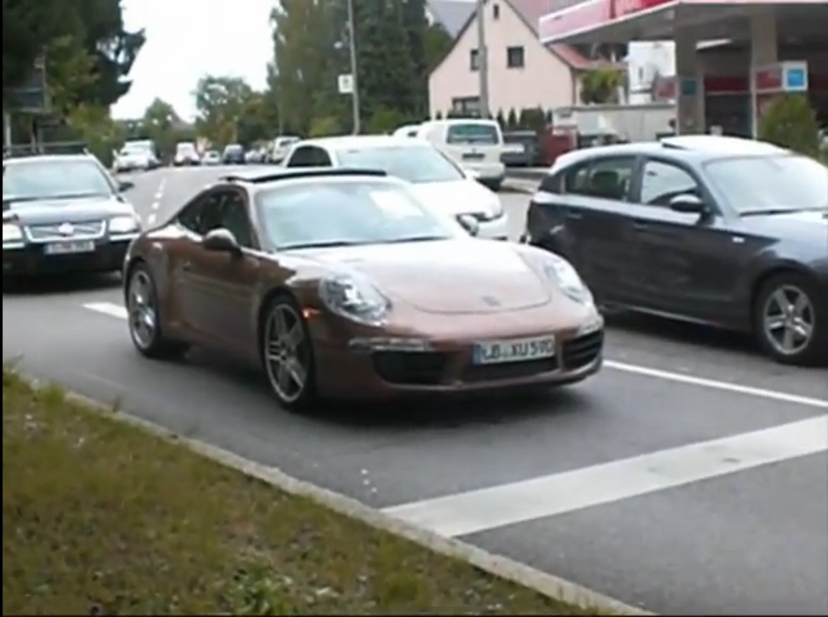 New 911 Spotted Mostly Undisguised in Germany