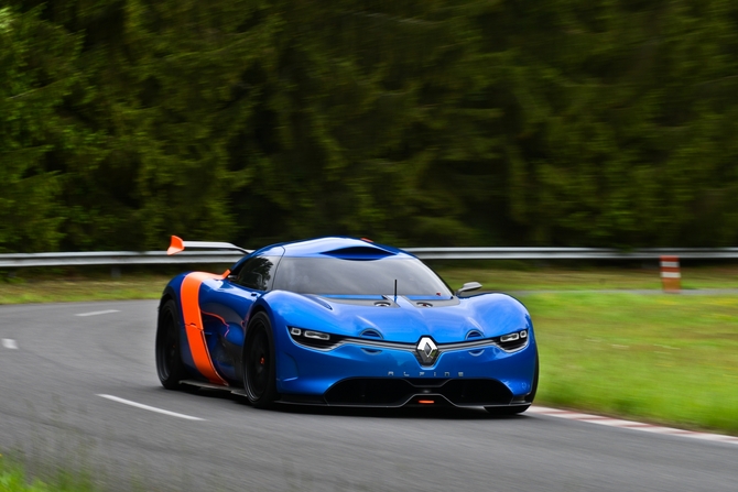 Renault presenta el concept Alpine A110-50