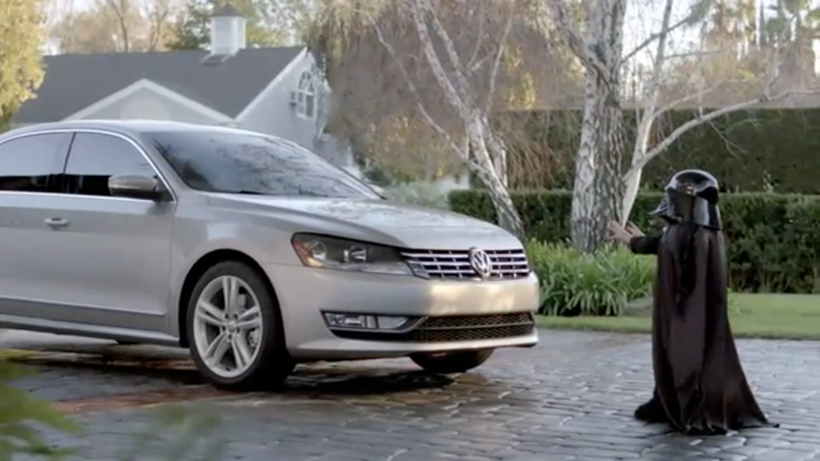 Volkswagen had the highest placed auto commercial 