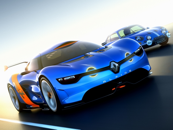 Renault presenta el concept Alpine A110-50