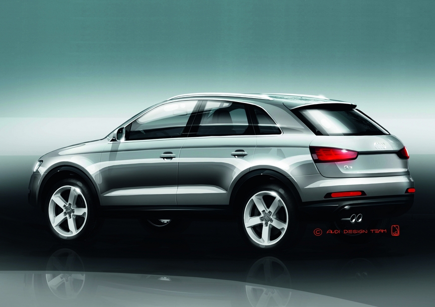 Audi release Q3 sketches