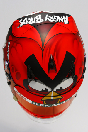 Heikki Kovalainen Will Run Angry Birds Helmet as Part of Sponsorship Deal