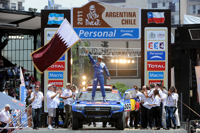 Nasser Al-Attiya wins 2011 Dakar Rally