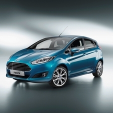 O Fiesta atualizado recebe a frente do Mondeo/Fusion