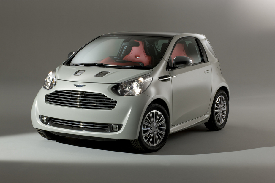 Aston Martin reveals photos of the Cygnet concept