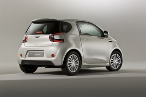 Aston Martin reveals photos of the Cygnet concept