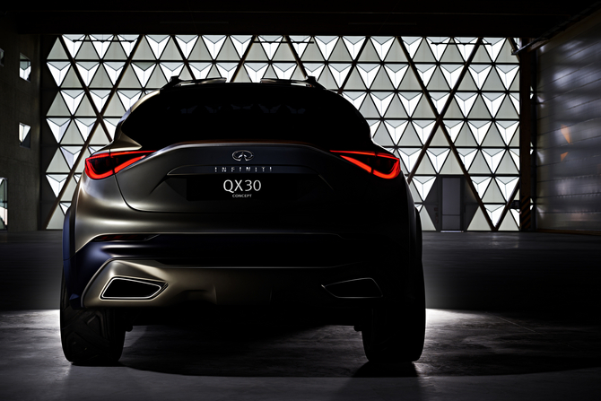 The QX30 will be based on the Q30 concept presented in 2013 at the Frankfurt Motor Show