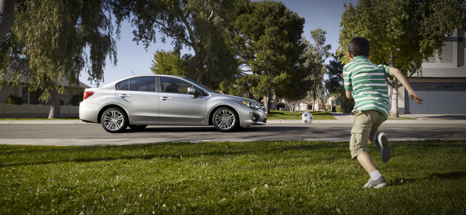 Subaru debut new Impreza in New York