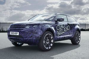 Range Rover Evoque goes funky for final testing