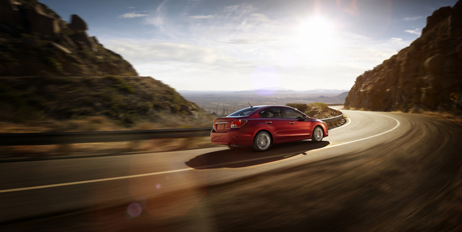 Subaru debut new Impreza in New York