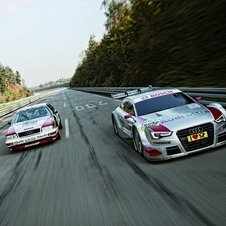 The new A5 DTM with the Audi V8 DTM