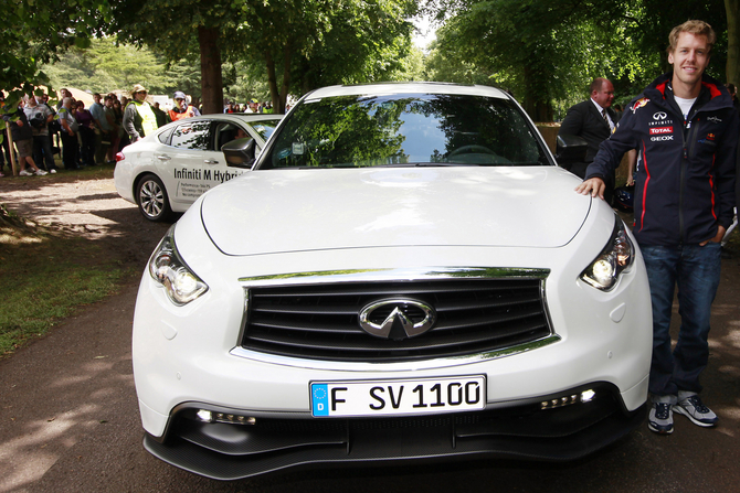 FX Vettel Edition au Festival de vitesse de Goodwood