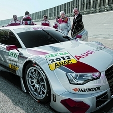 The new A5 DTM during testing