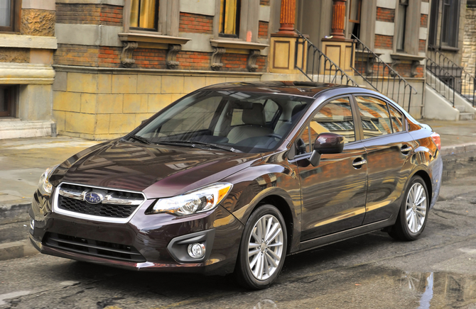 Subaru debut new Impreza in New York