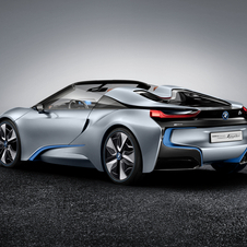 The i8 has a CFRP body with a range-extending engine working as a generator for the electric motor