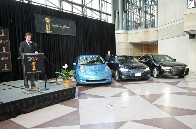 Nissan LEAF awarded World Car of the Year