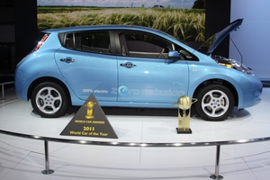 Nissan LEAF awarded World Car of the Year