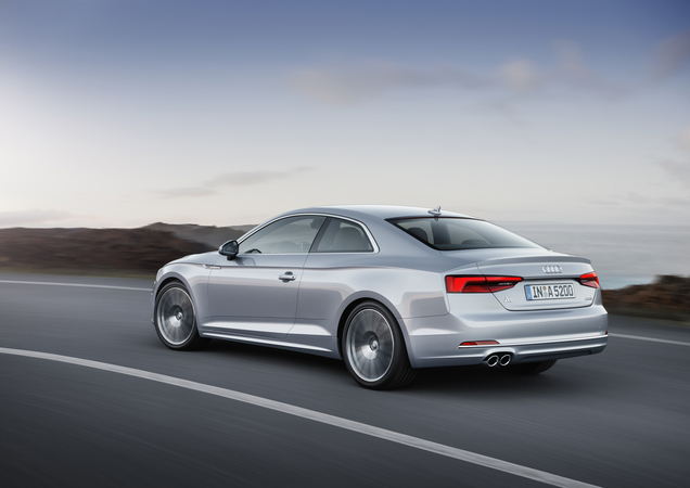 The engine range for the new generation of the Audi A5 will feature two petrol and three diesel